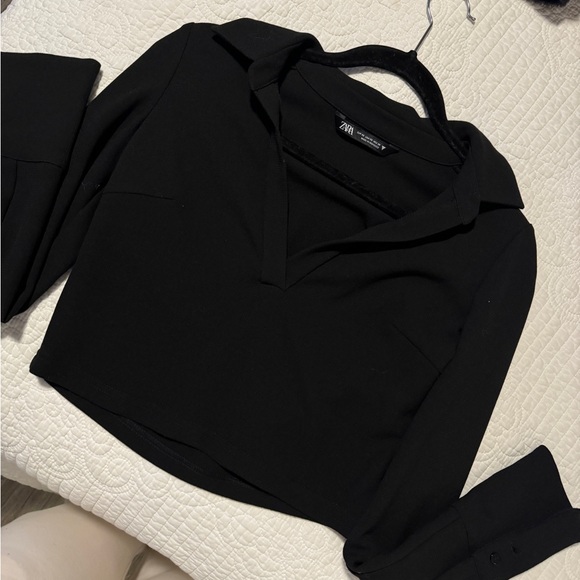 Zara Tops - Black Zara Crop Top